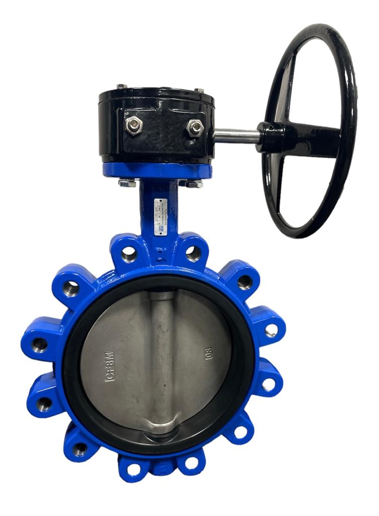 PHD Gear Operated Wafer Butterfly Valve
